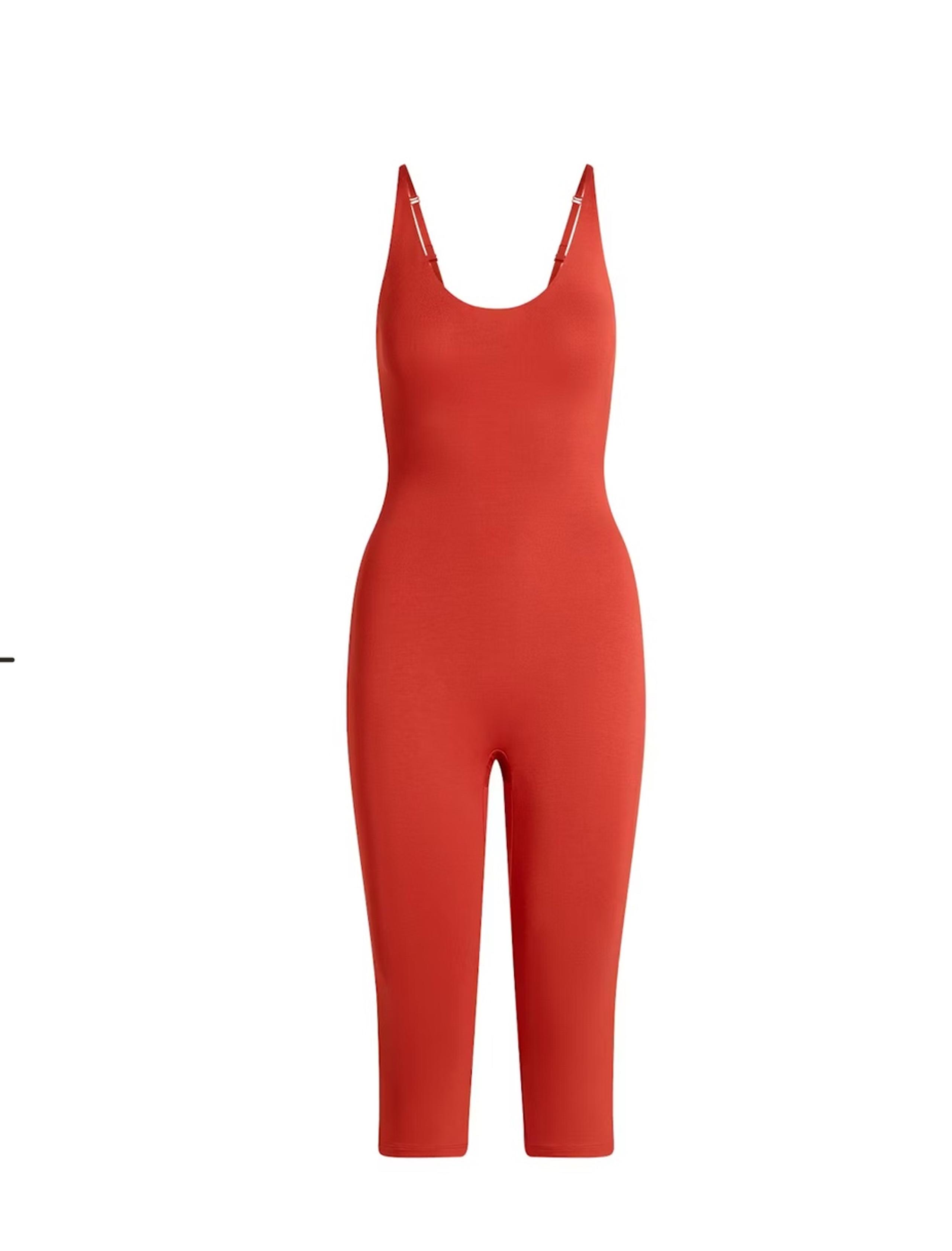 NWT SKIMS SMOOTH LOUNGE SKIMPY STRAP CATSUIT