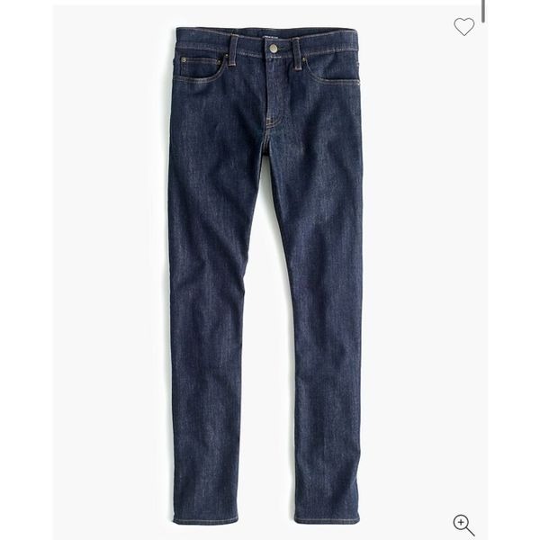 J. Crew Destination 484 Slim-Fit Traveler Reactive-Dyed Denim Size 34x34