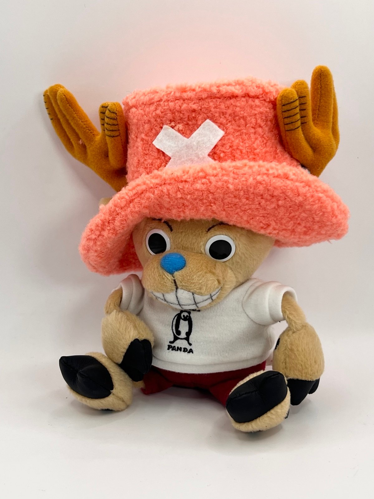 Tony Chopper ONE PIECE Plush Toy (Dos Koi Panda T-Shirt Version) 6” Bandai 2003