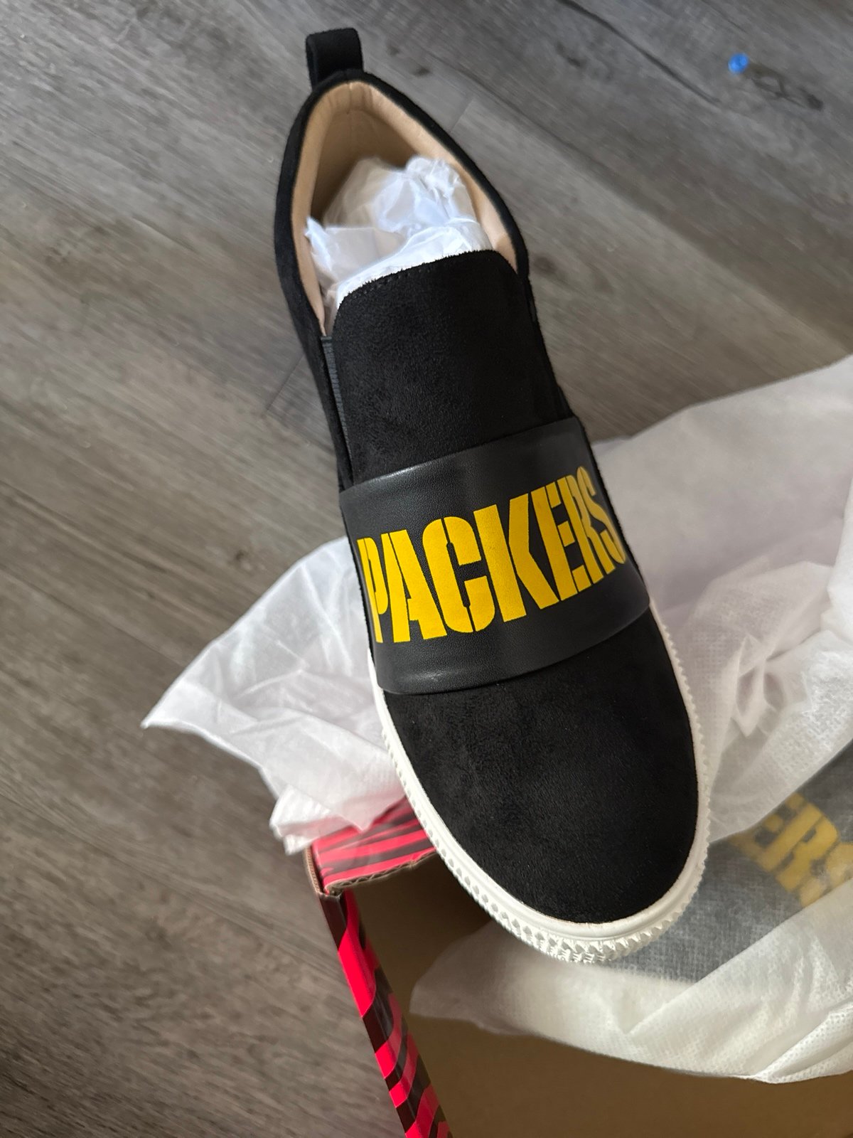 Women's Green Bay Packers Cuce Safety Slip-On Shoes