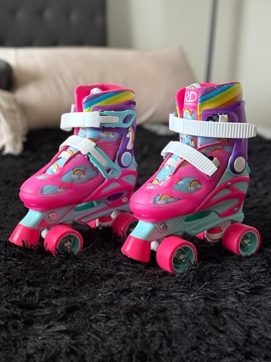 Girls Unicorn Roller Skates