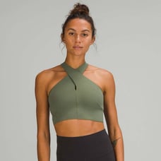 Lululemon Nulu Wrap-Front Longline Bra