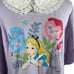 Disney Alice in the Wonderland Lavender Lace Collar Sweater