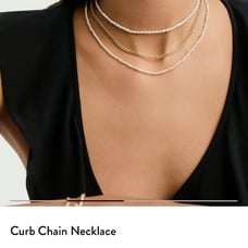 curb chain necklace