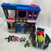 Imaginext Gotham city jail with figures and bat jet