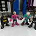 Imaginext Gotham city jail with figures and bat jet