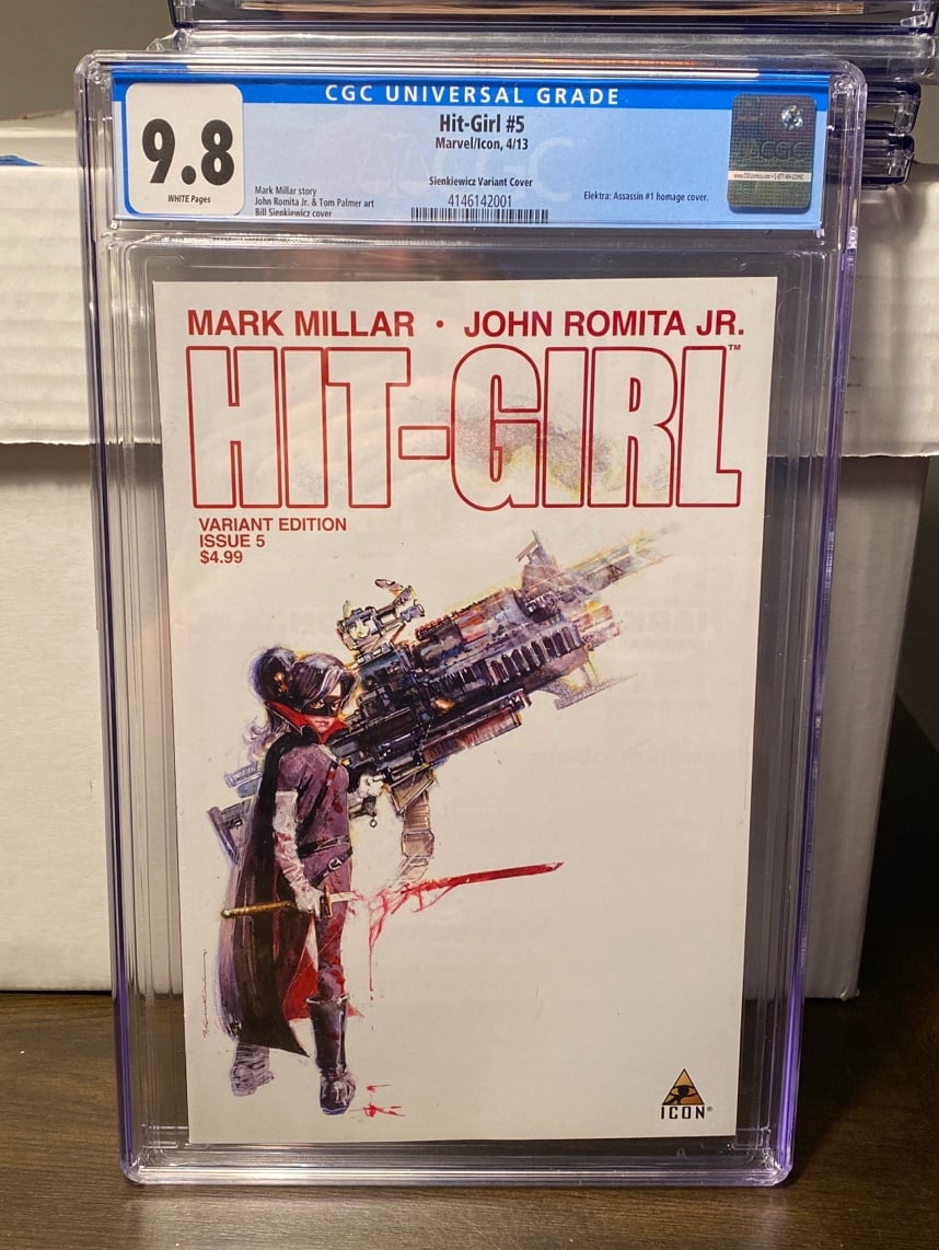 Hit-Girl issue 5 cgc 9.8