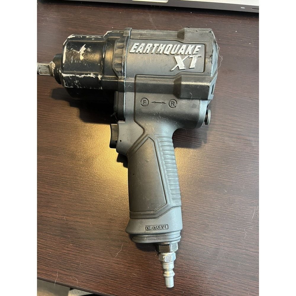 Earthquake XT 1/2 Air Impact Wrench EQ12GMXT 1200 Ft-Lbs Torque TOOL ONLY