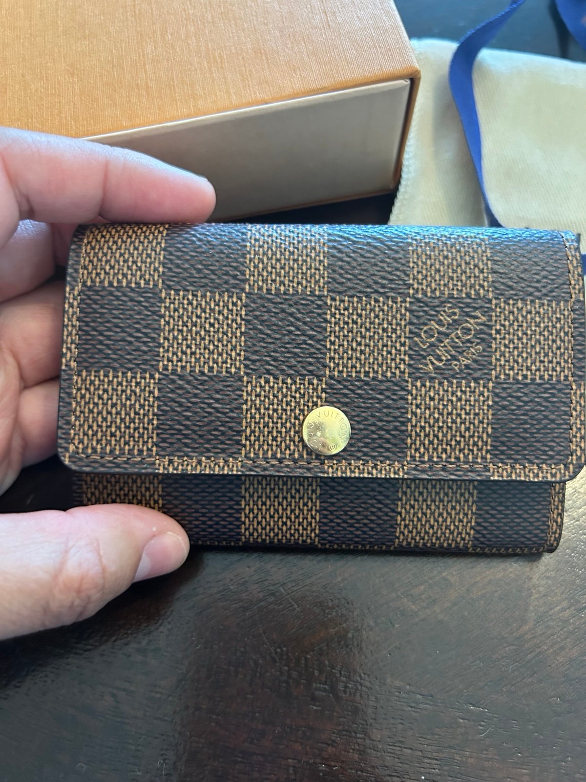 Louis Vuitton Key holder Damier Ebene