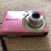 Pink Polaroid Camera With Neoprene Case