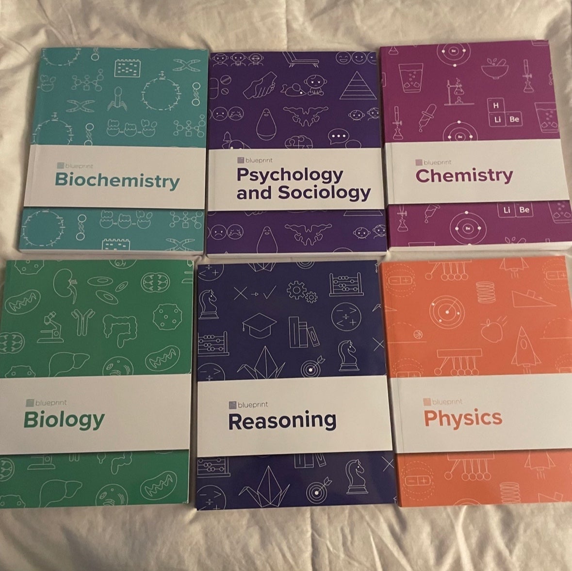Blueprint MCAT review books