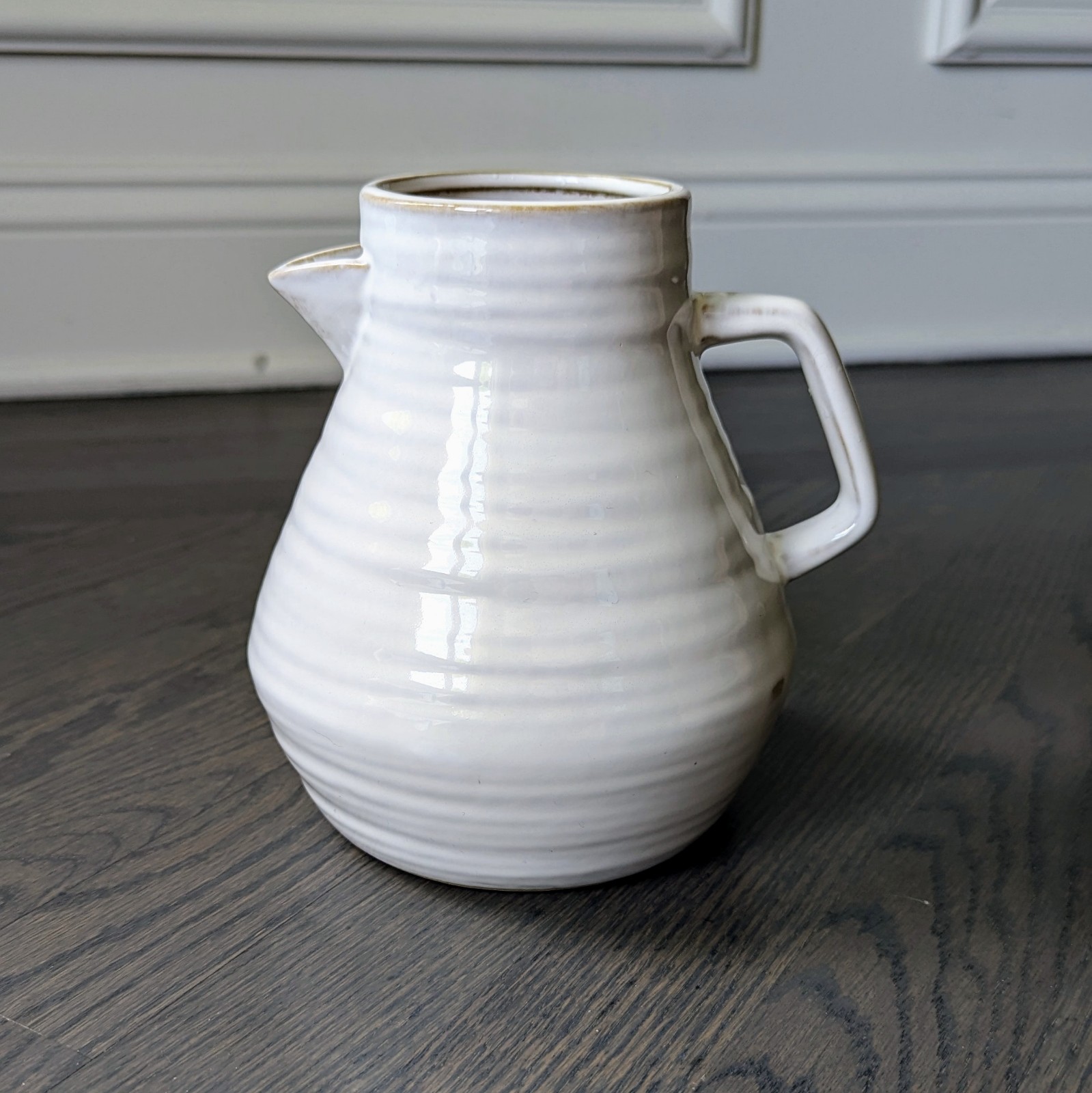 Ceramic Glazed Flower Pot with Handle | Vase 7\