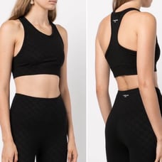Anine Bing | Logo Sports Bra Size; medium