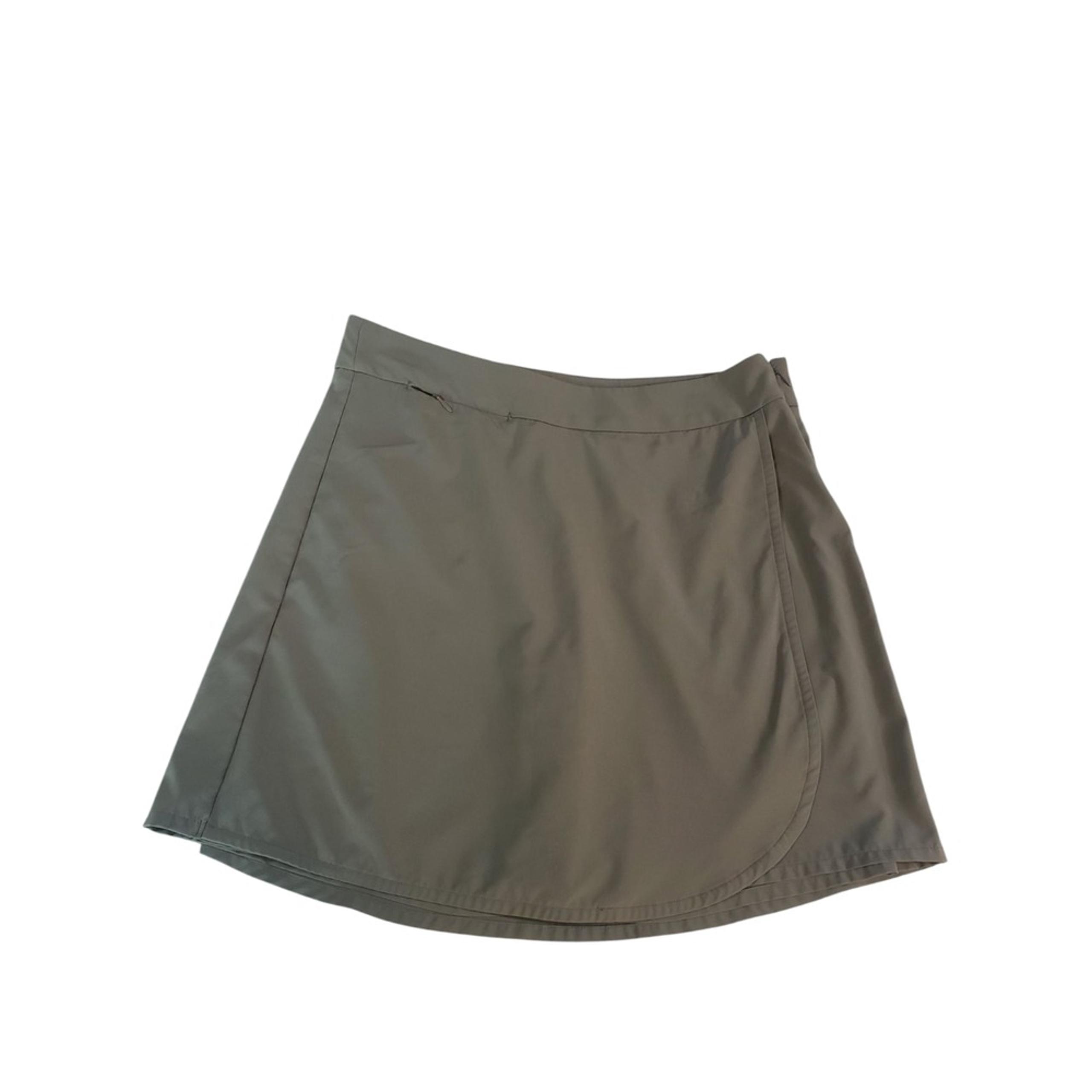 Exofficio Golf Wrap Around Mini Skort Womens Size 6 Dark Gray Comfy Sporty