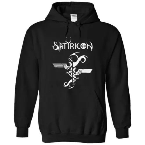 Black Norwegian Music Satyricon Hoodie Collection