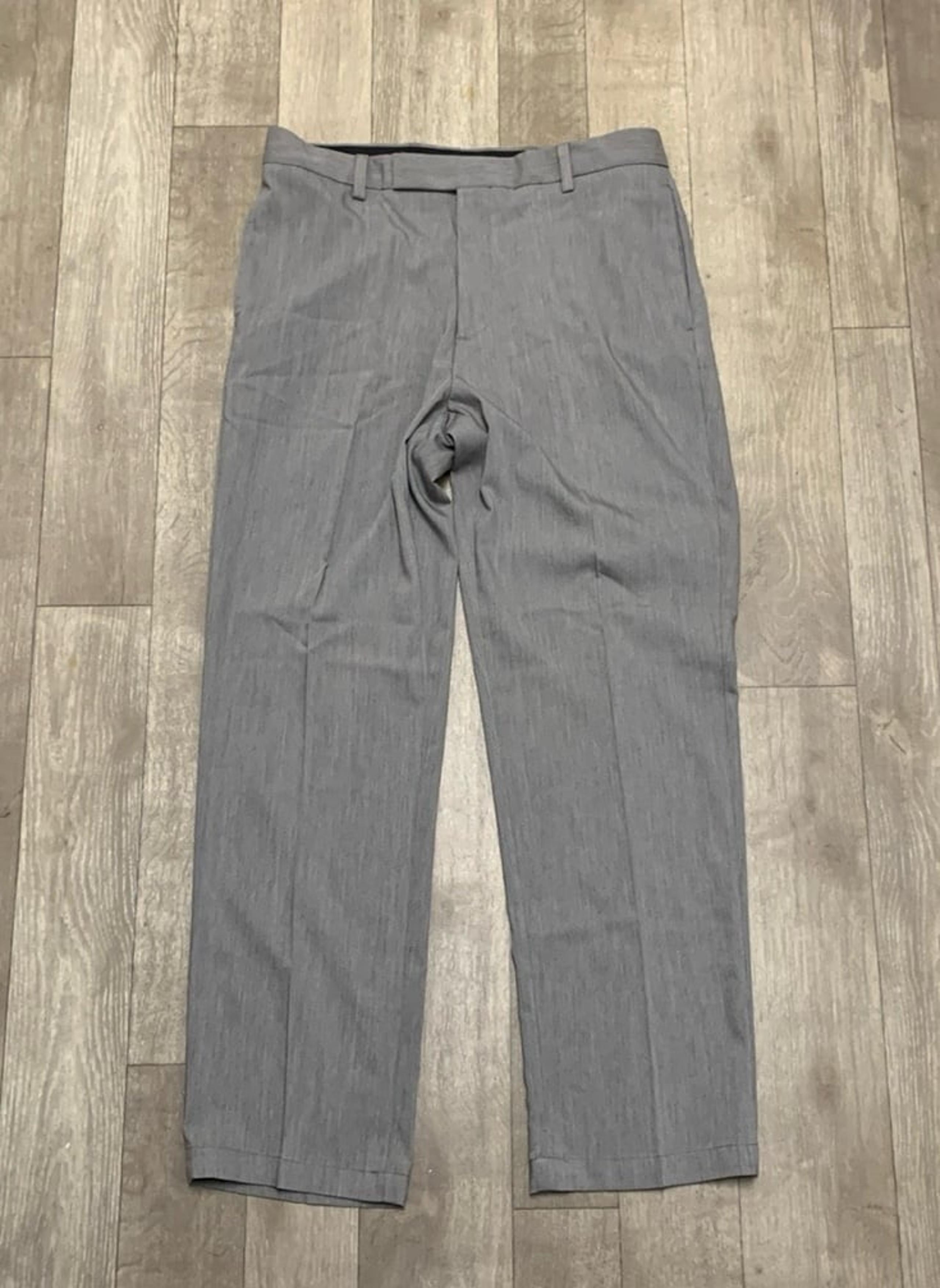 Mens Dockers Recode Wool Blend Heather Pleated Straight Dress Casual Pants