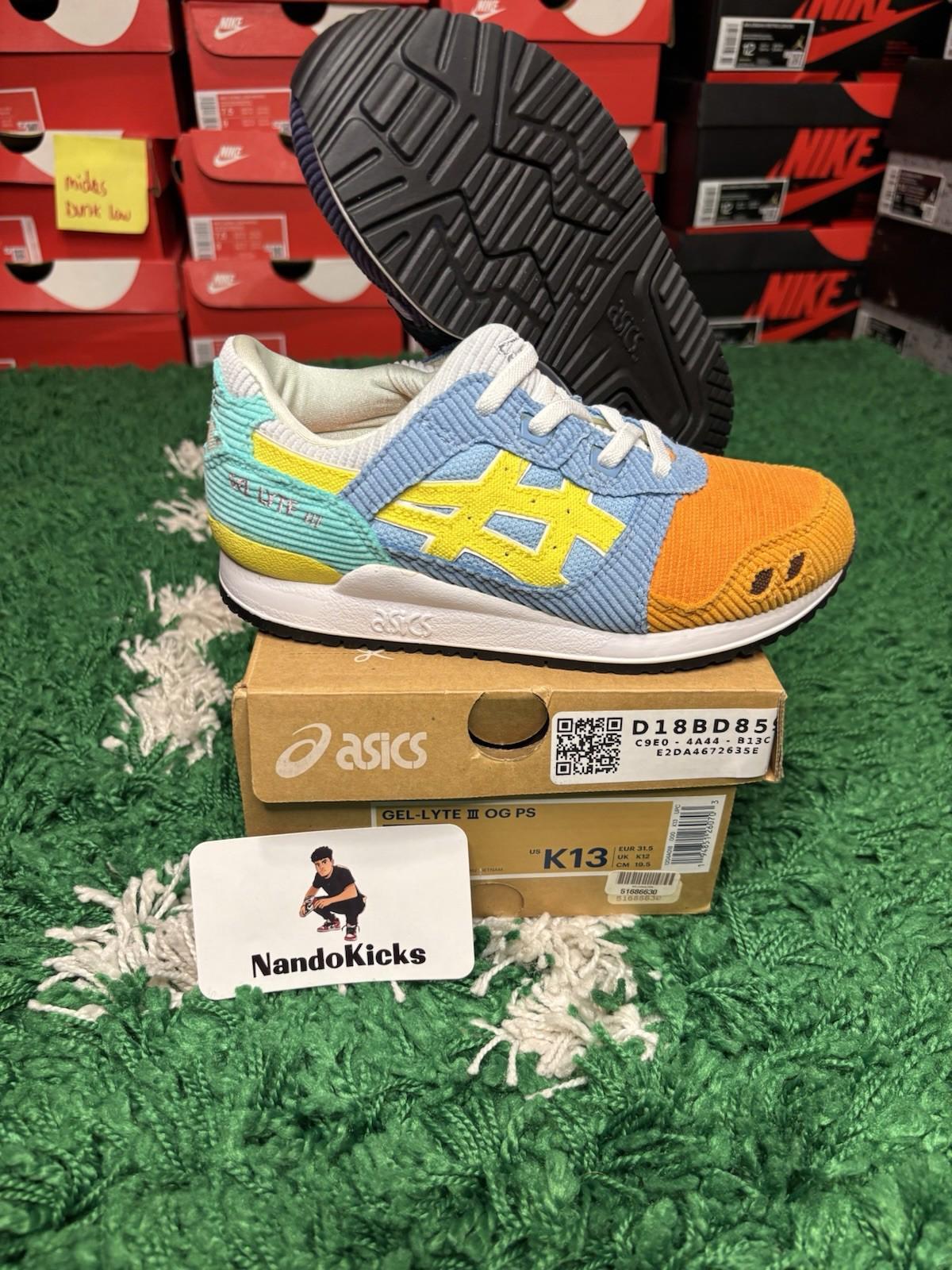 ASICS Sean Wotherspoon x atmos x Gel Lyte 3 PS 'Corduroy' 1204A018-000 13C