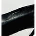Stuart Weitzman Pinot Black Pump Heels, Size 8.5, Fabric Glitter