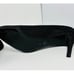 Stuart Weitzman Pinot Black Pump Heels, Size 8.5, Fabric Glitter