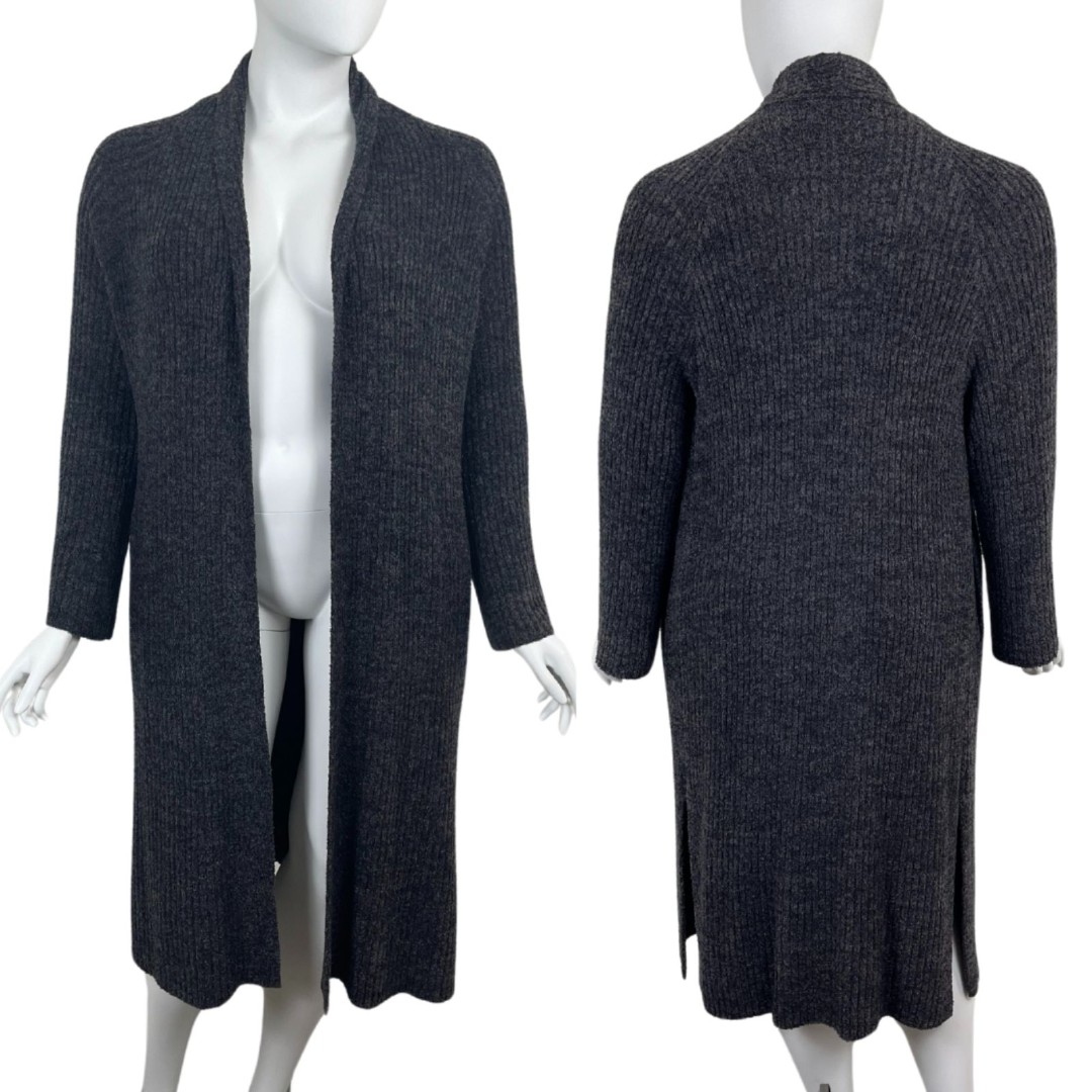 Barefoot Dream Cozychic Lite Womens Size XL Gray Cross Creek Cardigan Sweater