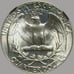 USA WASHINGTON Silver Quarter 1935 LUSTROUS AU COLLECTABLE RETRO COIN
