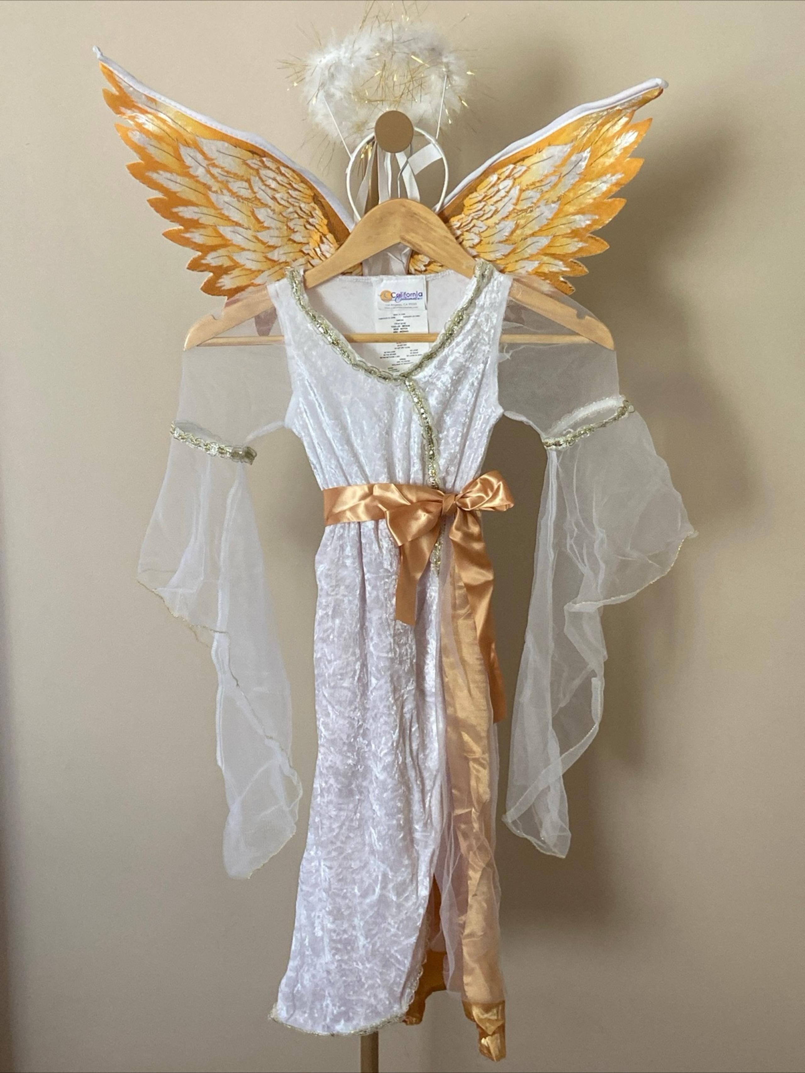 California Costumes Sweet Little Angel Toddler Medium Size 3-4 Halloween Costume