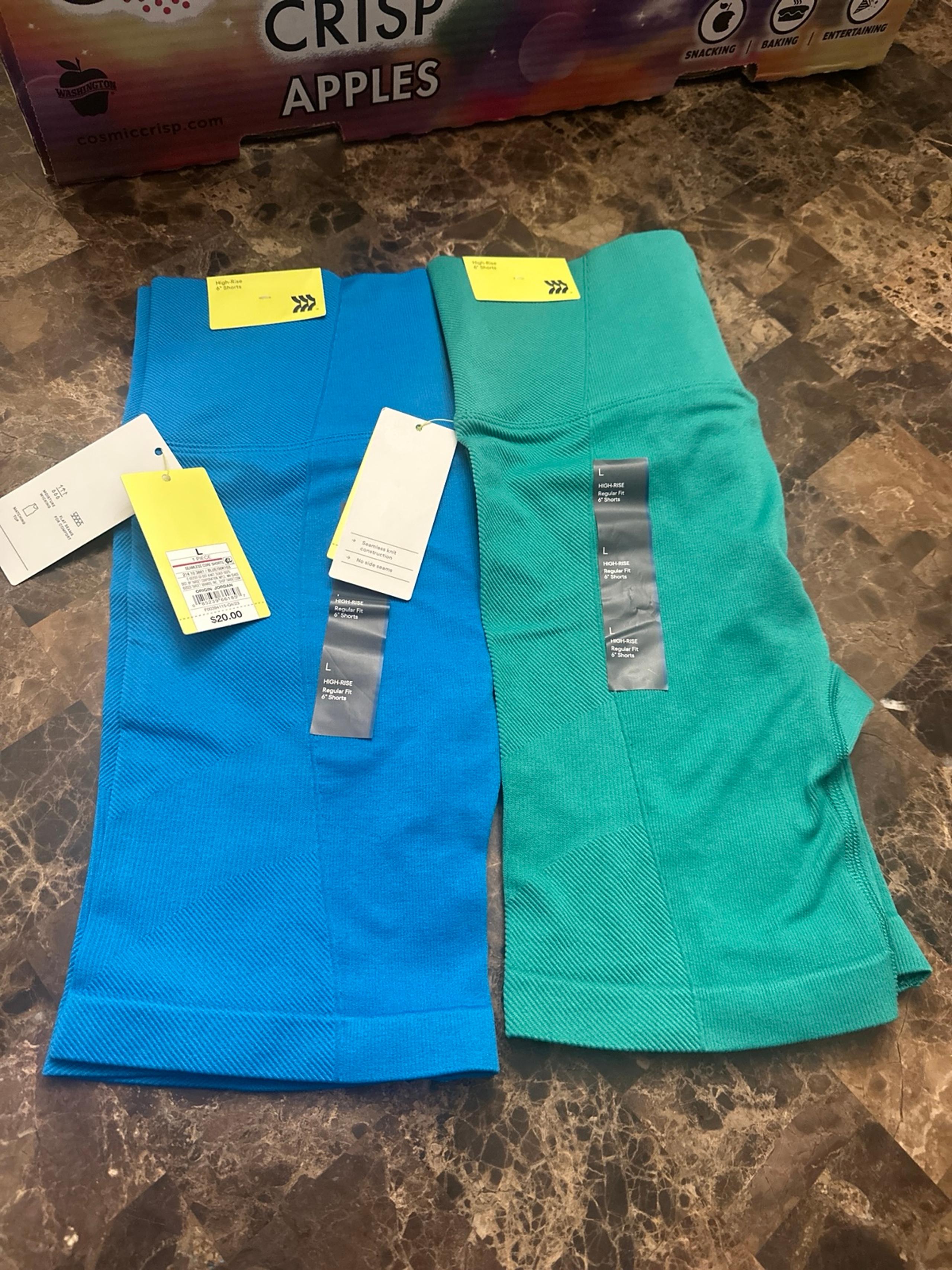 2 pair Bike shorts - large