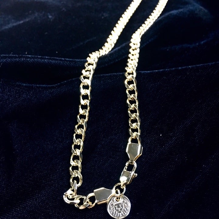 CUBAN LINK 18K GOLD NEW CHAIN ITALY