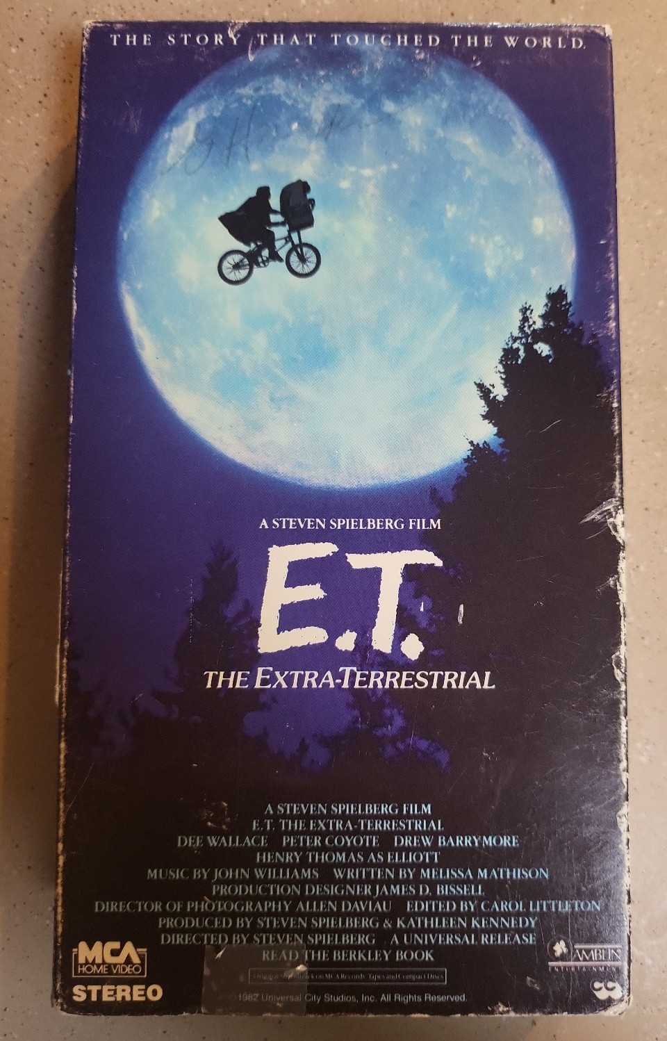 E .T VHS