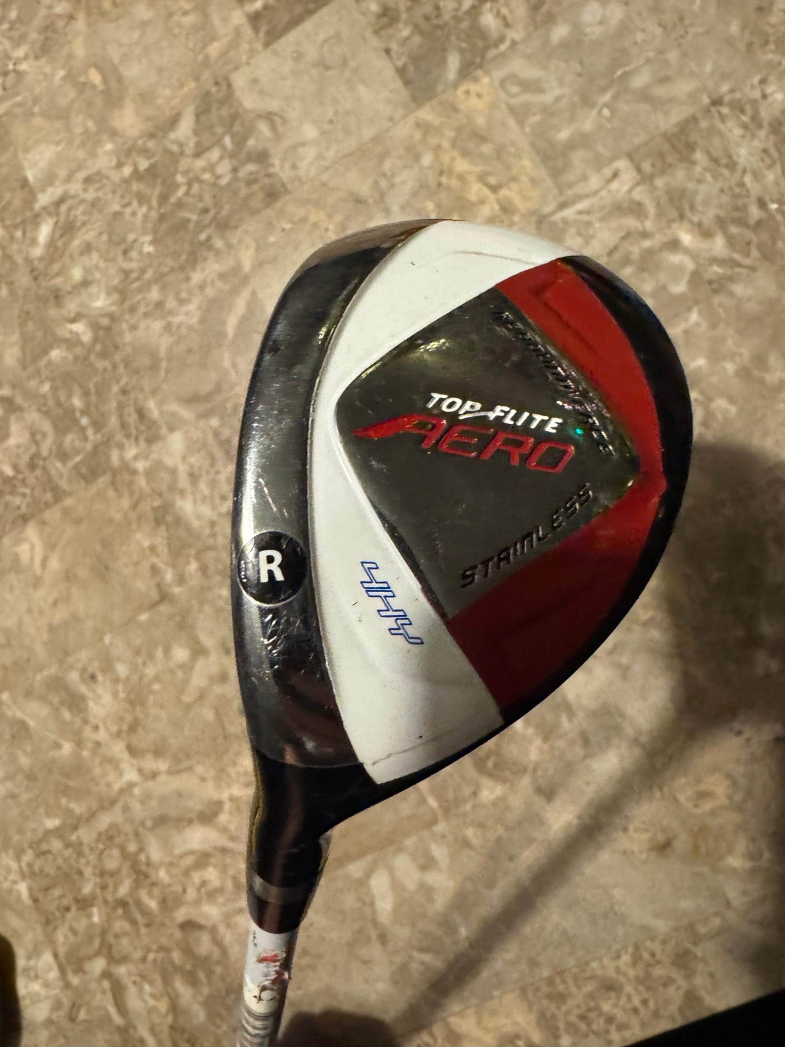 New Top Flite Aero 4 Hybrid  4HY- G Blue REG Graphite Shaft  LH 40" Golf Club