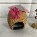 Lot Assorted Aquarium Fish Tank Decor Beach Balls Sign Treasure Chest Pineapple