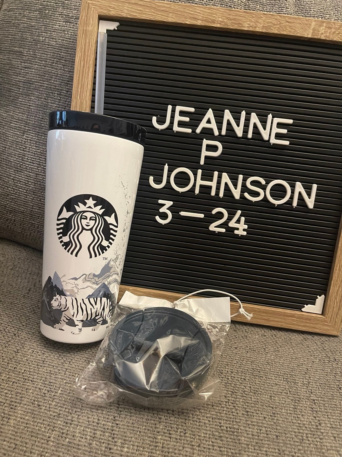 Starbucks tumbler