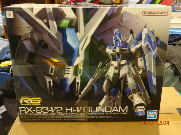 Bandai RX-93-ν2 Hi-ν Gundam Ver.Ka Model Kit RG