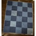 Cowboy western bandanna denim throw blanket
