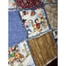 Cowboy western bandanna denim throw blanket
