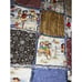 Cowboy western bandanna denim throw blanket