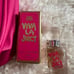 JUICY COUTURE Juicy Pink Chain Purse + free mini perfume