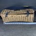 Wicker Creel Basket Fly Fishing Perch Trout Vintage Adjustable Strap Clasp Lid