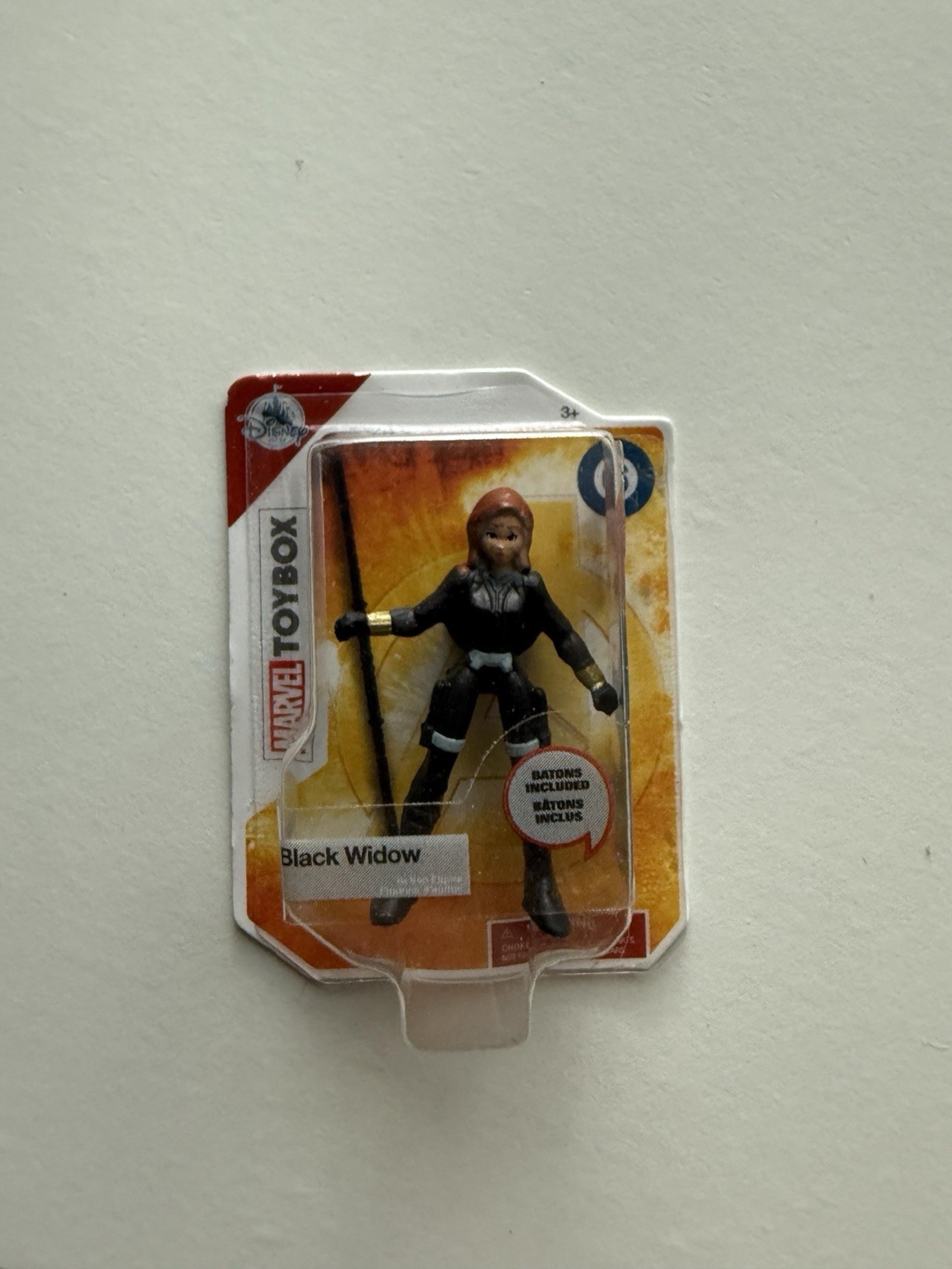 ZURU 5 SURPRISE MINI BRANDS DISNEY MARVEL TOYBOX BLACK WIDOW ACTION FIGURE 018