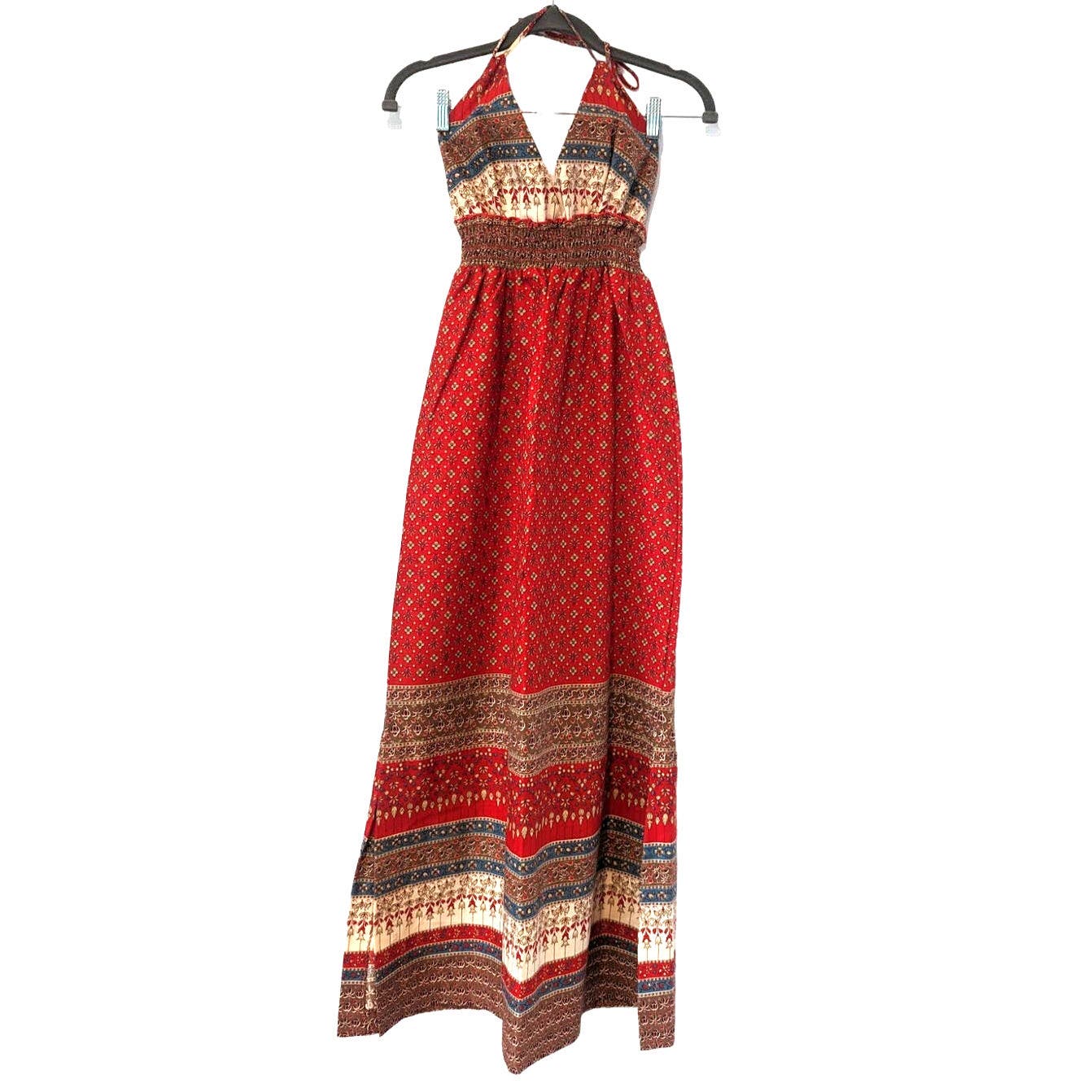 Vintage 1970's Rare Rags by Kressandra Hippie Festival Dress