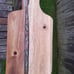 charcuterie board with resin and bullets