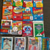 242 OLD UNOPENED BASEBALL CARDS IN PACKS 1990 AND EARLIER