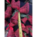 Amazing Large Lot Of Christmas Red Glitter Bell Ornaments & More Lot