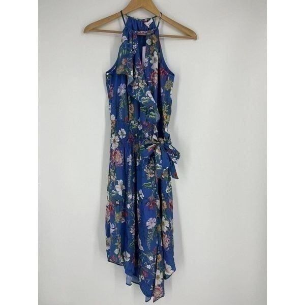 Parker NY Dress Herley Halter Midi