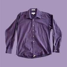 Vintage 90s Christian Dior Men’s L Button Up Dress Shirt 15 1/2 Size 34/35 Fancy