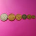 Mexican Coin Denomination Set 1946-1962 (6 Coin Set)