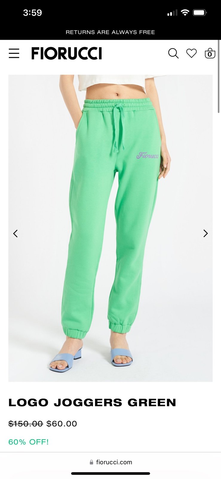 Fiorucci Women's Logo Joggers Sweatpants