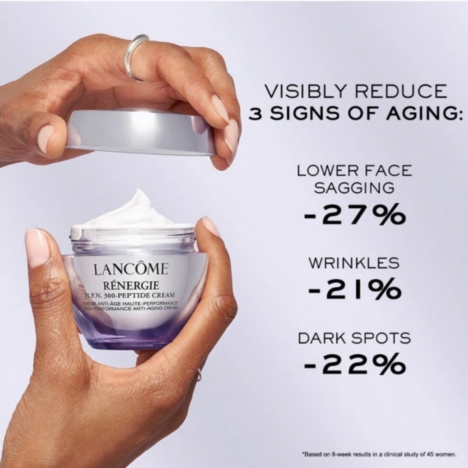135 Lancôme​ Rénergie H.P.N 300-Peptide Face Cream spf 25 1.6oz