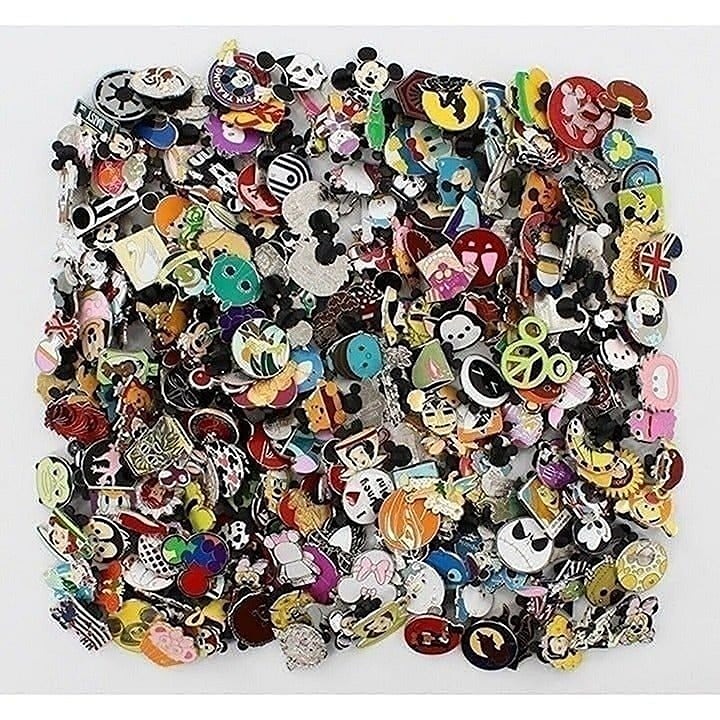 LOT 50 DISNEY PINS LOT 100% Real Pins, NO DUPLICATES