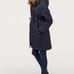 Maternity navy parka